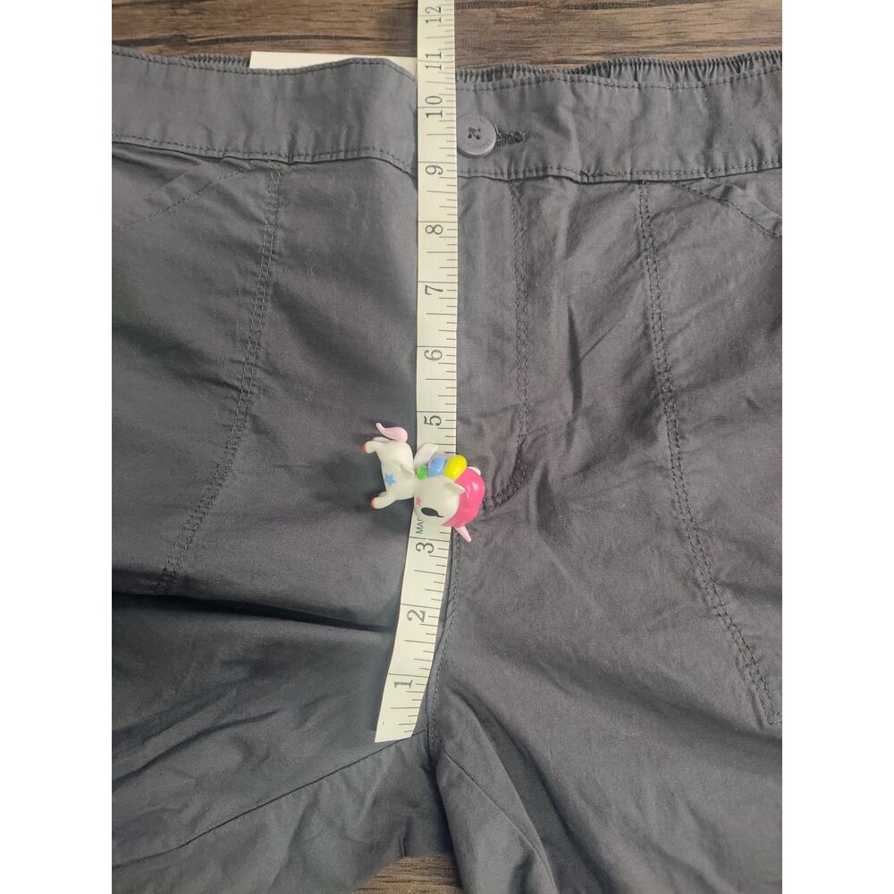 Social Standard By Sanctuary Washed Black Dark Gray Poplin Cargo Pants NWT M - Picture 5 of 10